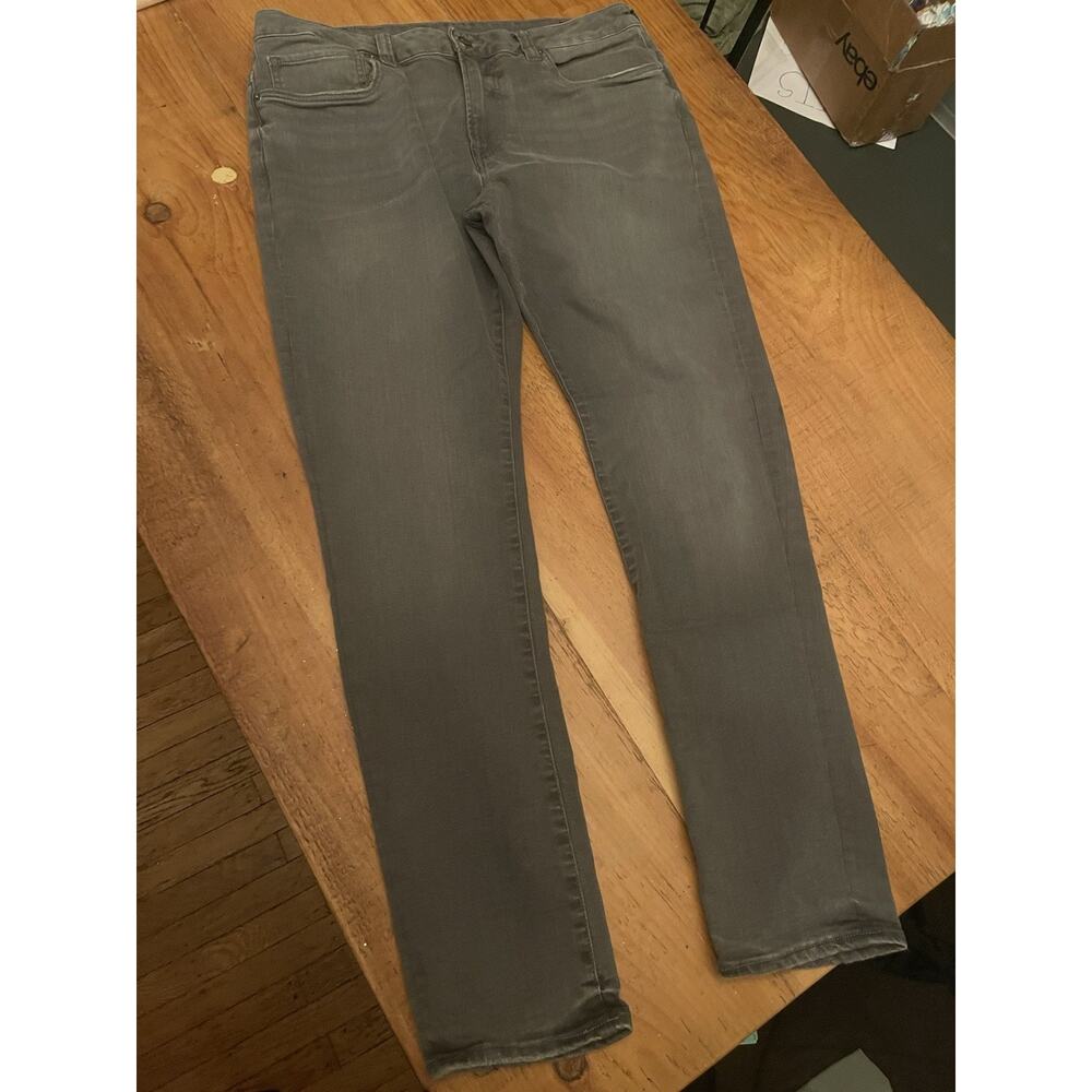 Buffalo David Bitton Slim-Ash Men's Jeans Super Stretch Denim 36/32 Skinny Max